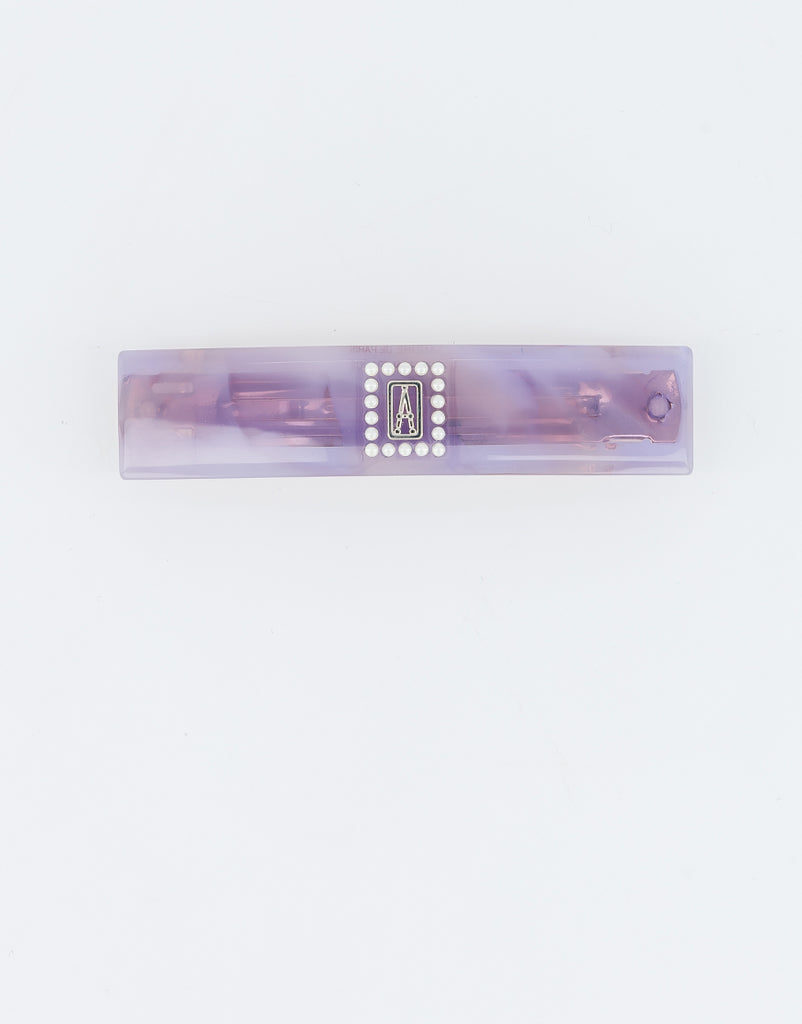 ALEXANDRE DE PARIS Summer pearl acetate barette