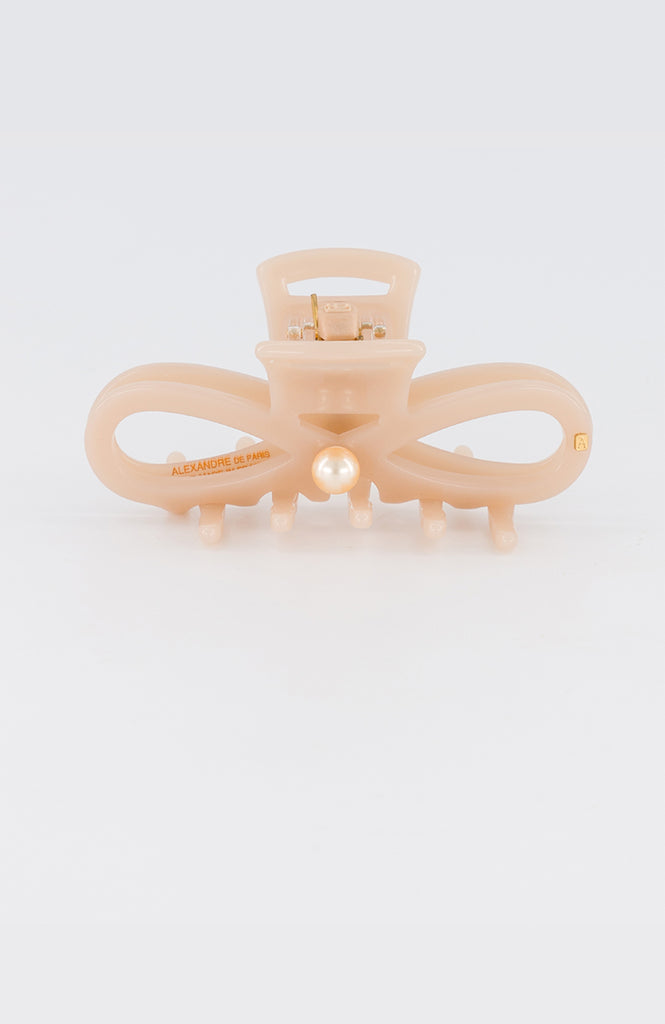 ALEXANDRE DE PARIS Esprit acetate and pearl hair clip