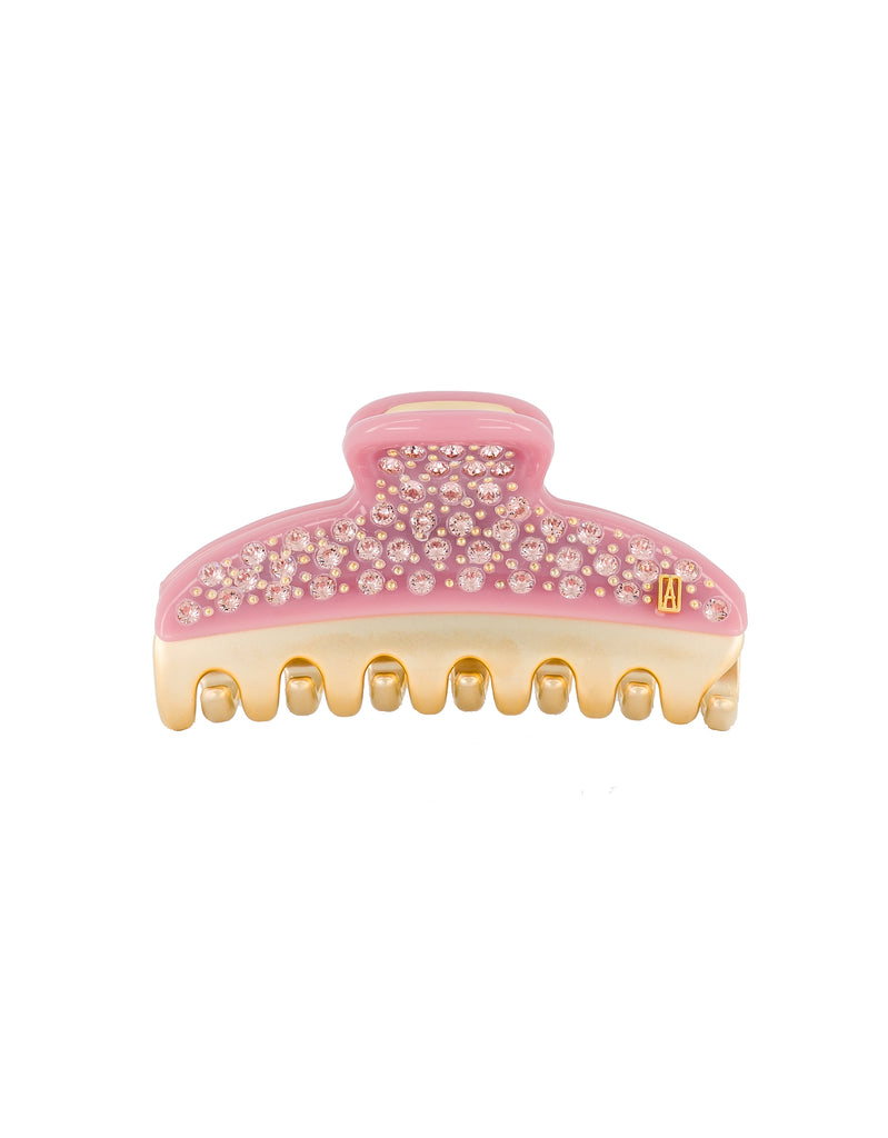 ALEXANDRE DE PARIS Vendome medium strass hair clip