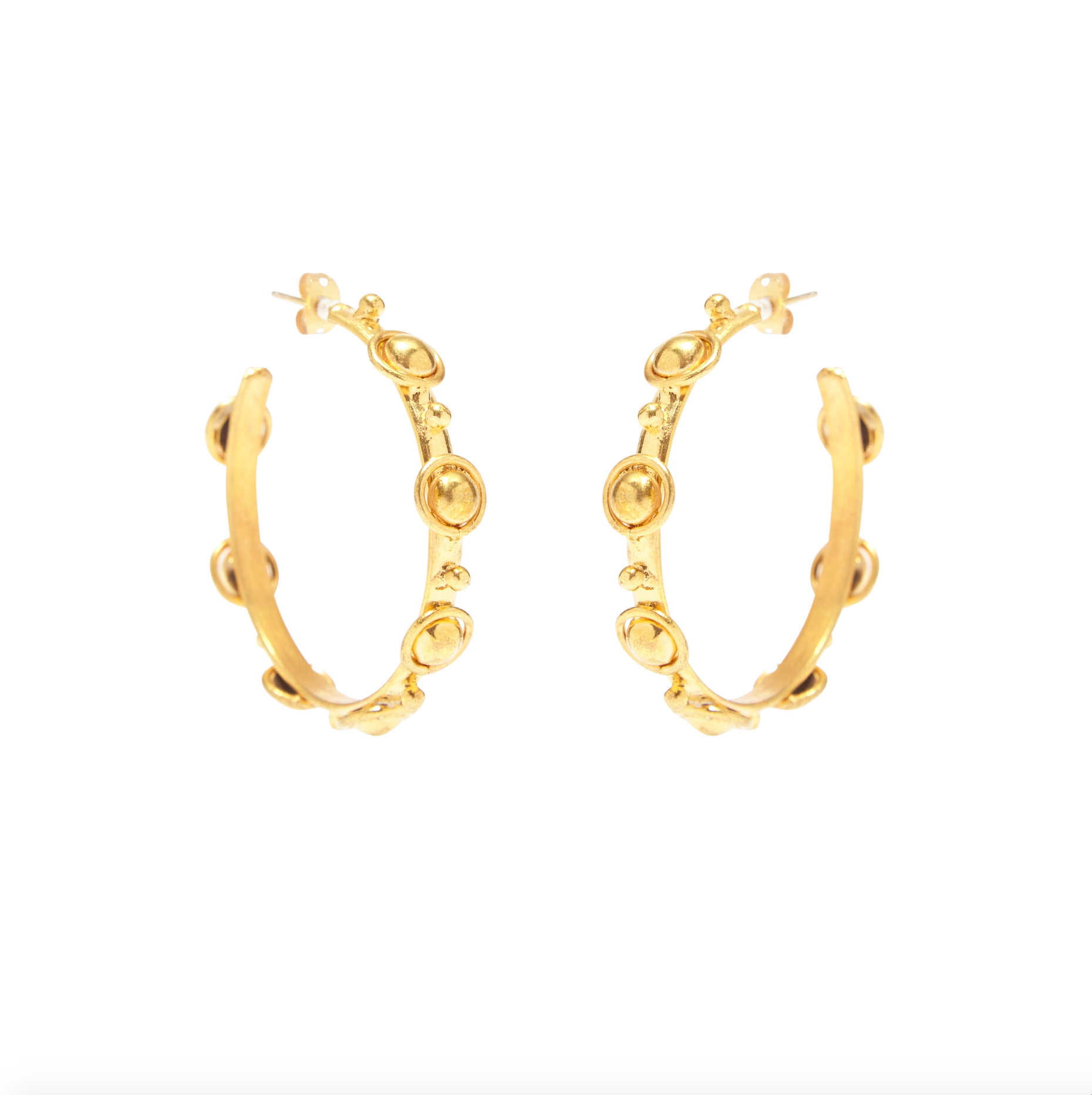 SYLVIA TOLEDANO Petite Candy hoop earrings