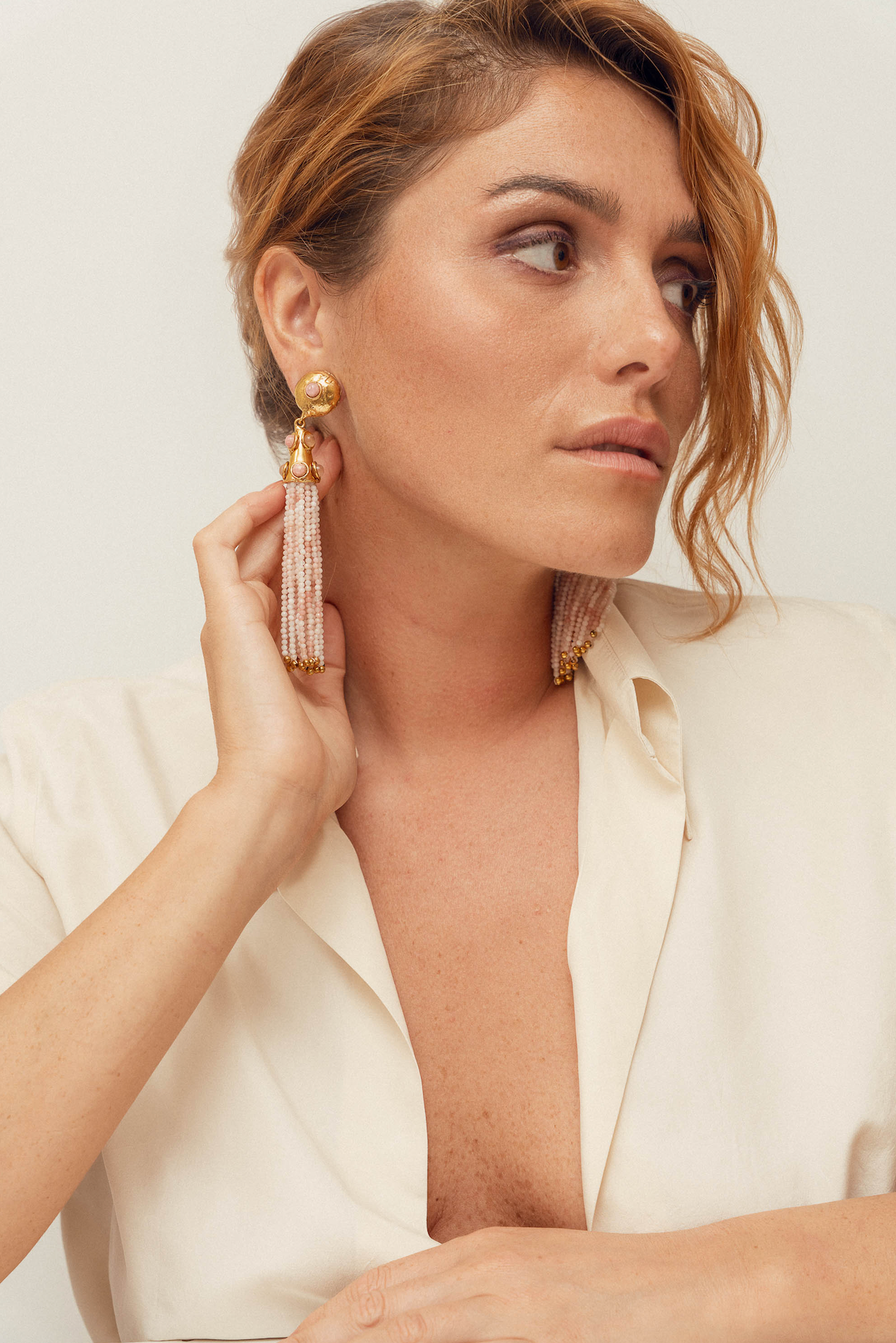 SYLVIA TOLEDANO Gia tassel earrings