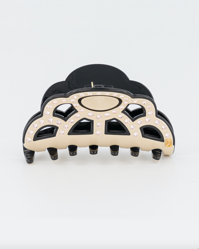ALEXANDRE DE PARIS Chandelier strass acetate hair clip