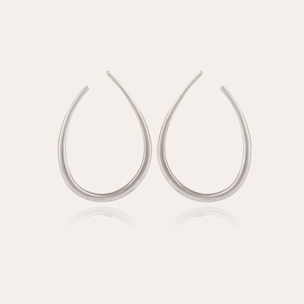 GAS BIJOUX Bobo earrings silver