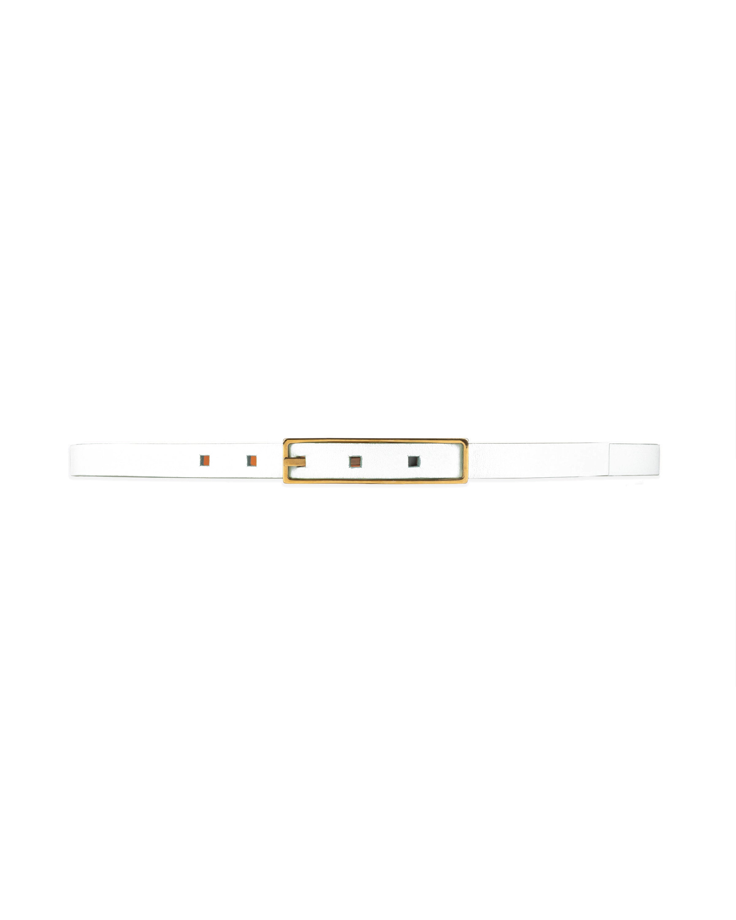 La Ravissante Belt White