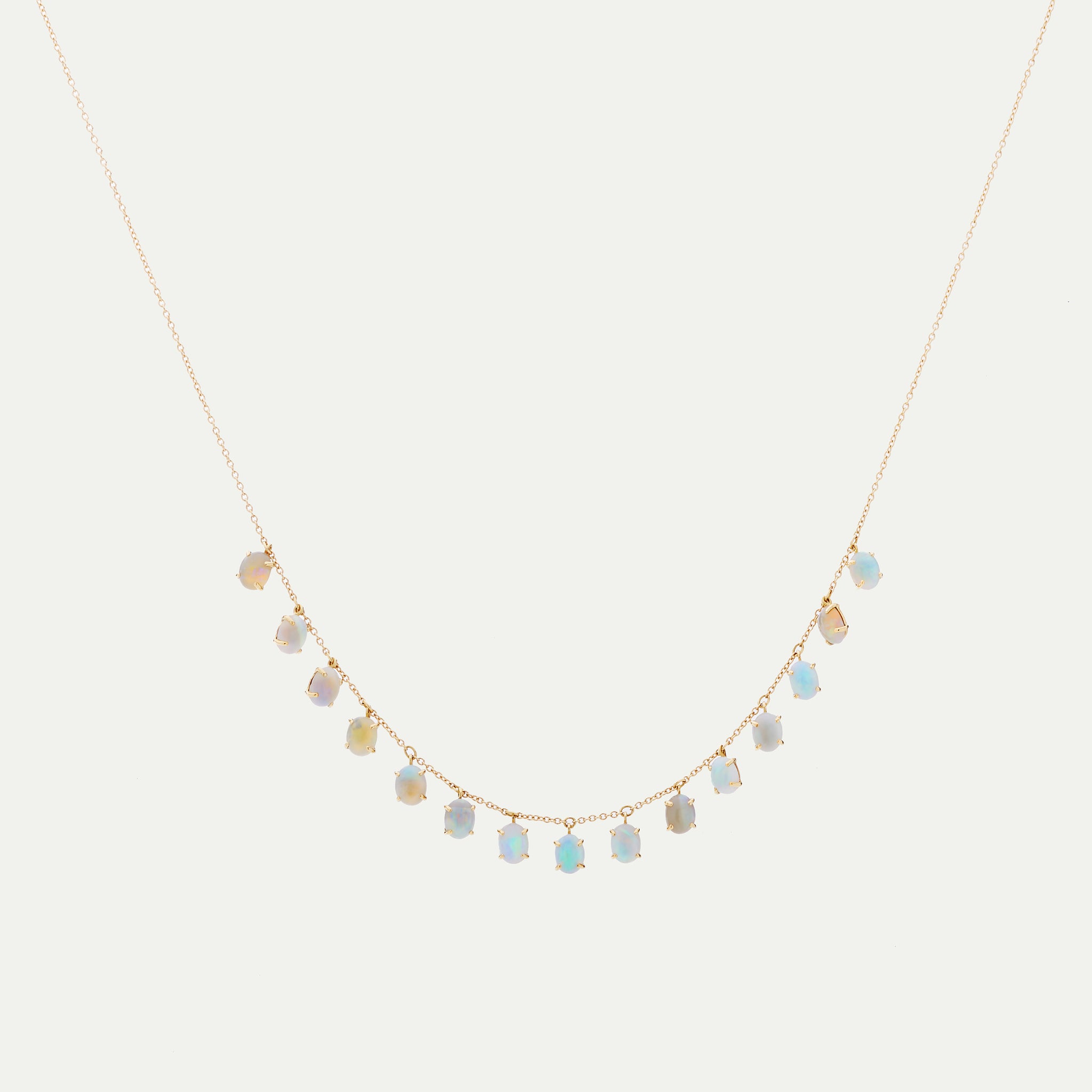 WE BY WHITE BIRD, Dancing Drops Opal Necklace