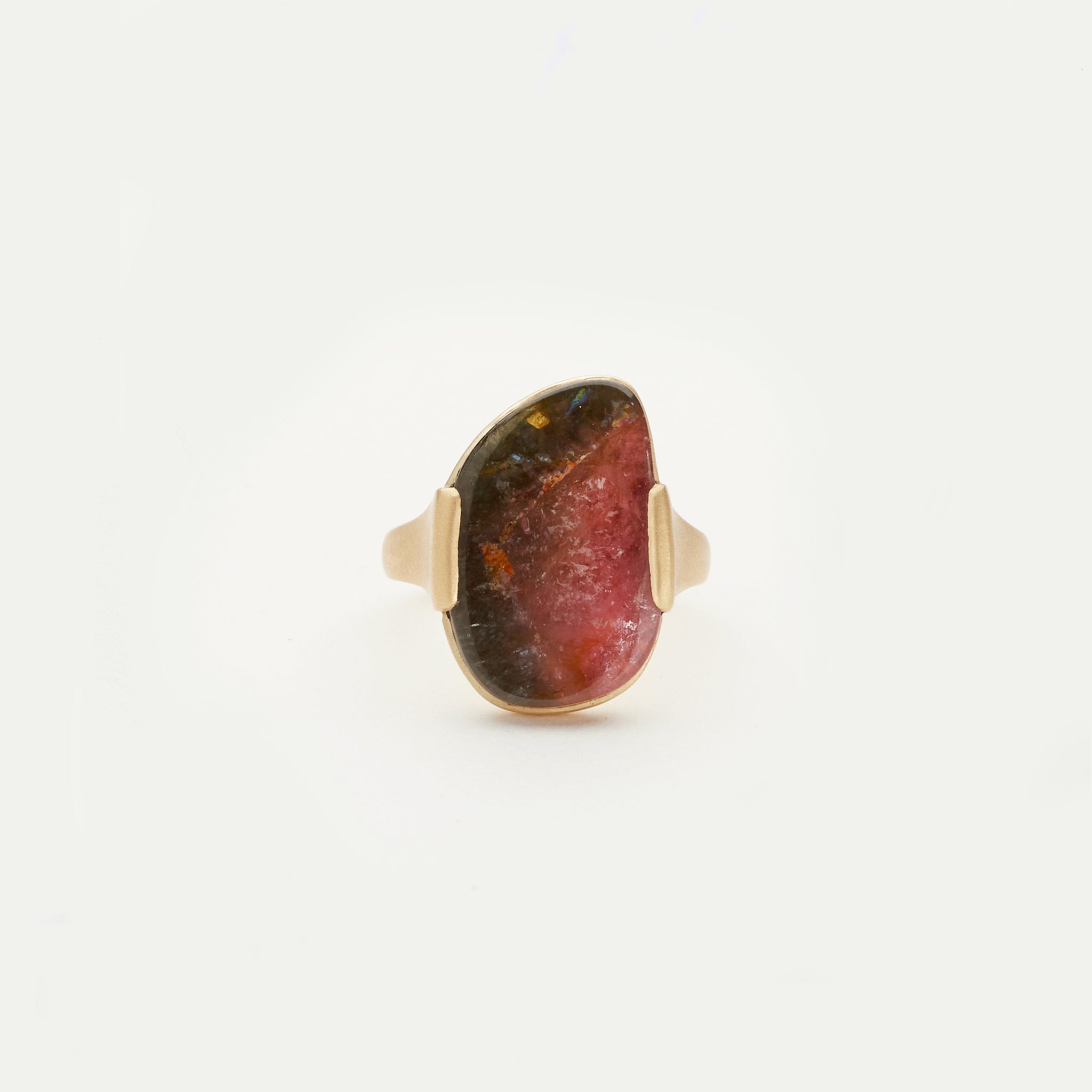 WE BY WHITE BIRD, Grace Red Tourmaline Ring