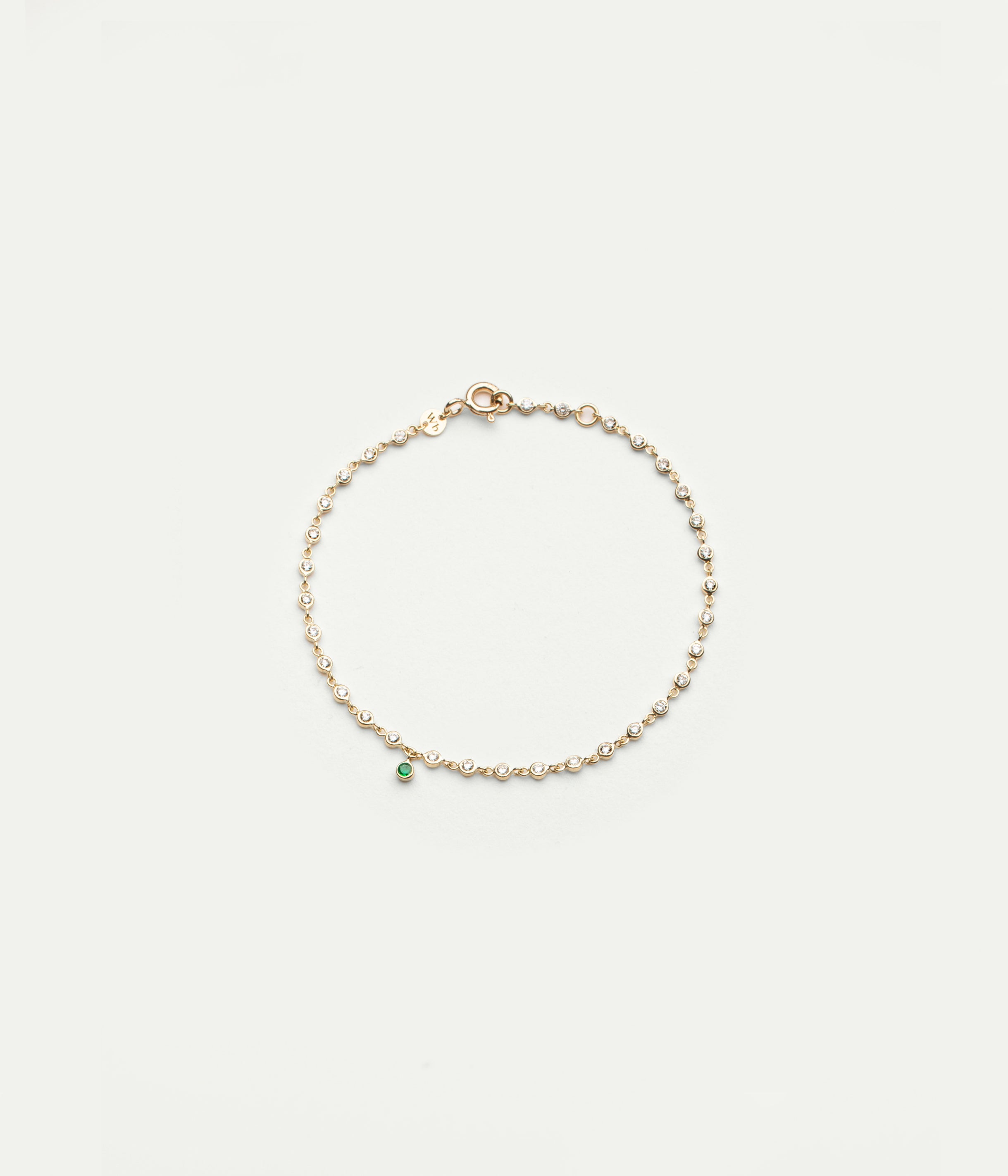 WE BY WHITE BIRD Clarisse Riviere Diamond Bracelet
