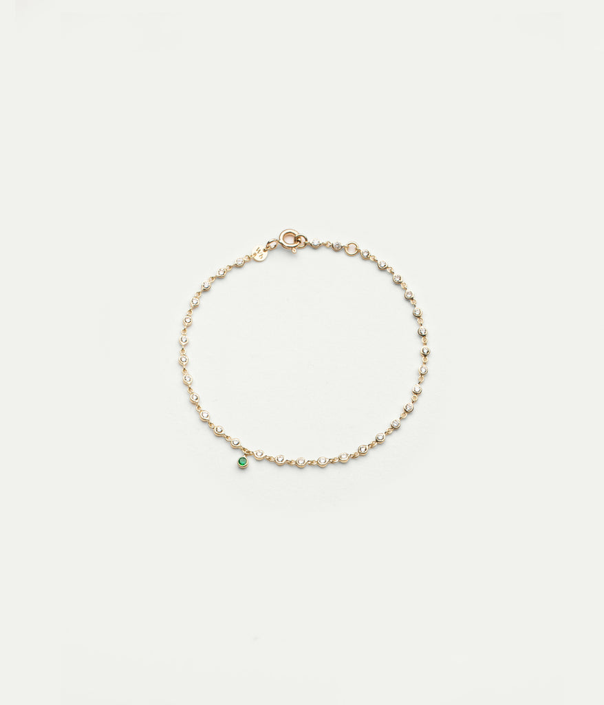 WE BY WHITE BIRD Clarisse Riviere Diamond Bracelet