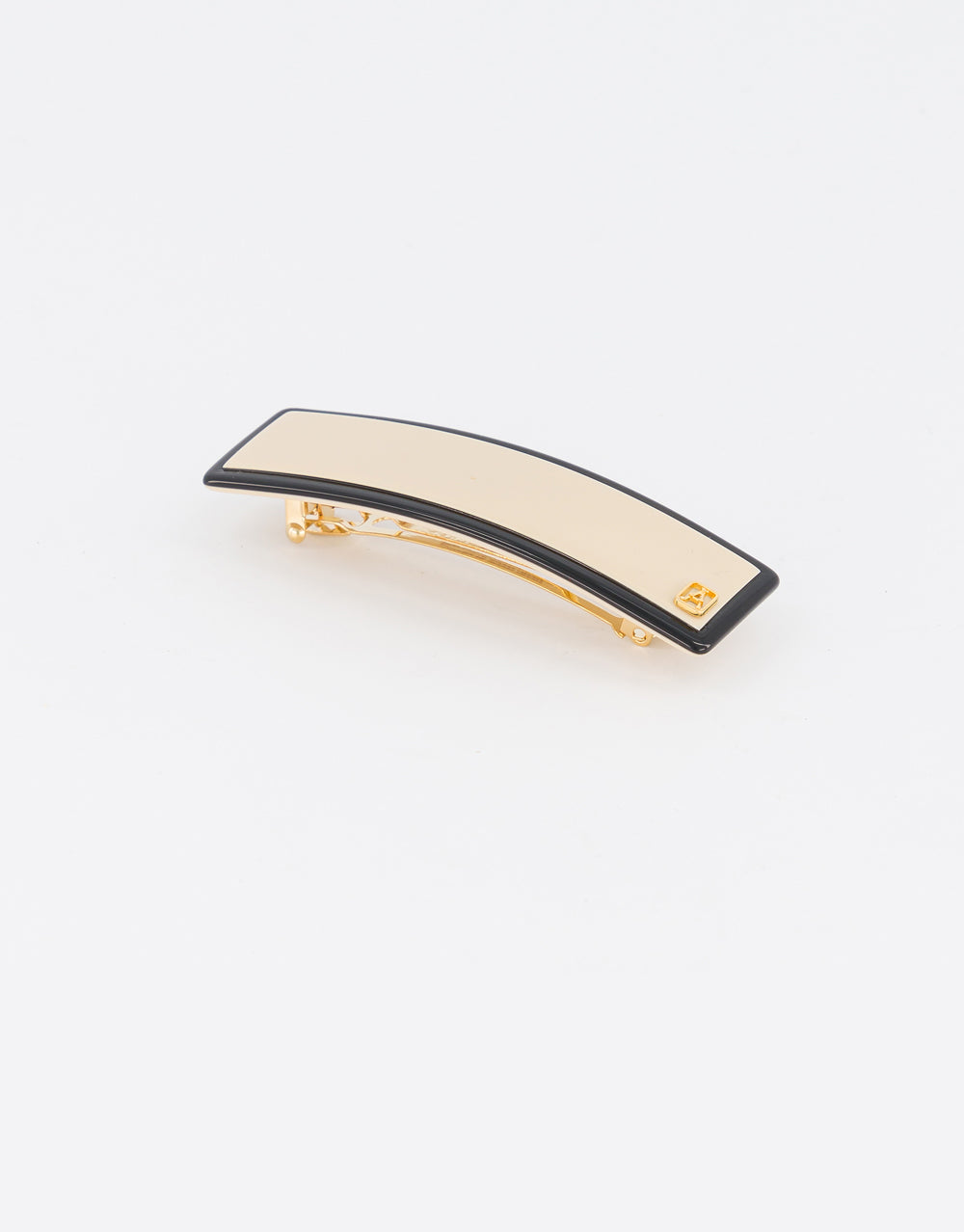ALEXANDRE DE PARIS Saint Honore Small Acetate Barrette