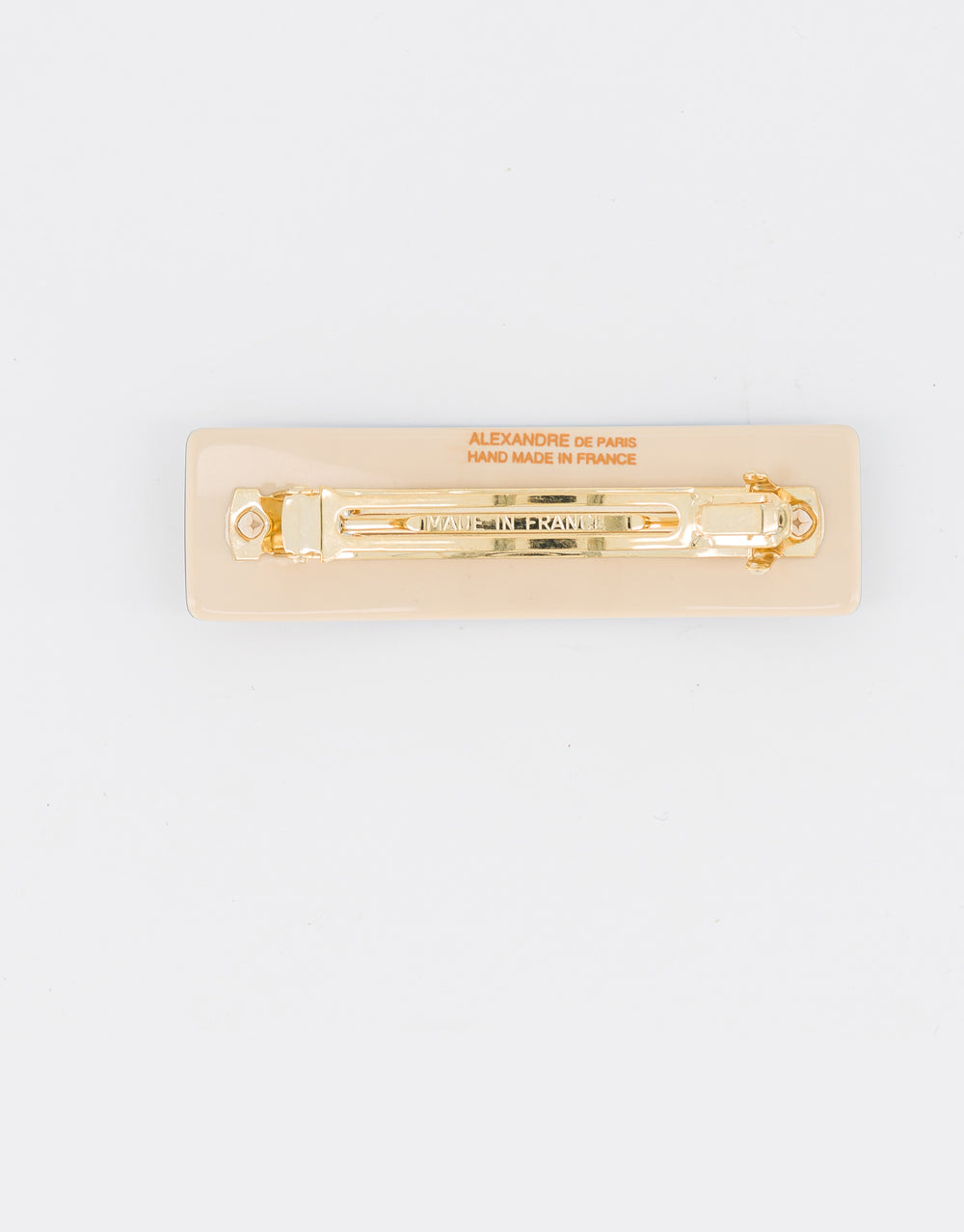 ALEXANDRE DE PARIS Saint Honore Small Acetate Barrette