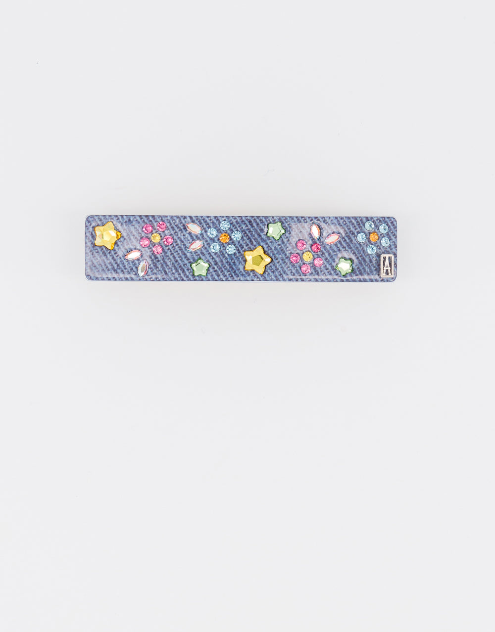 ALEXANDRE DE PARIS Swarovski Colored Crystal Acetate Barrette