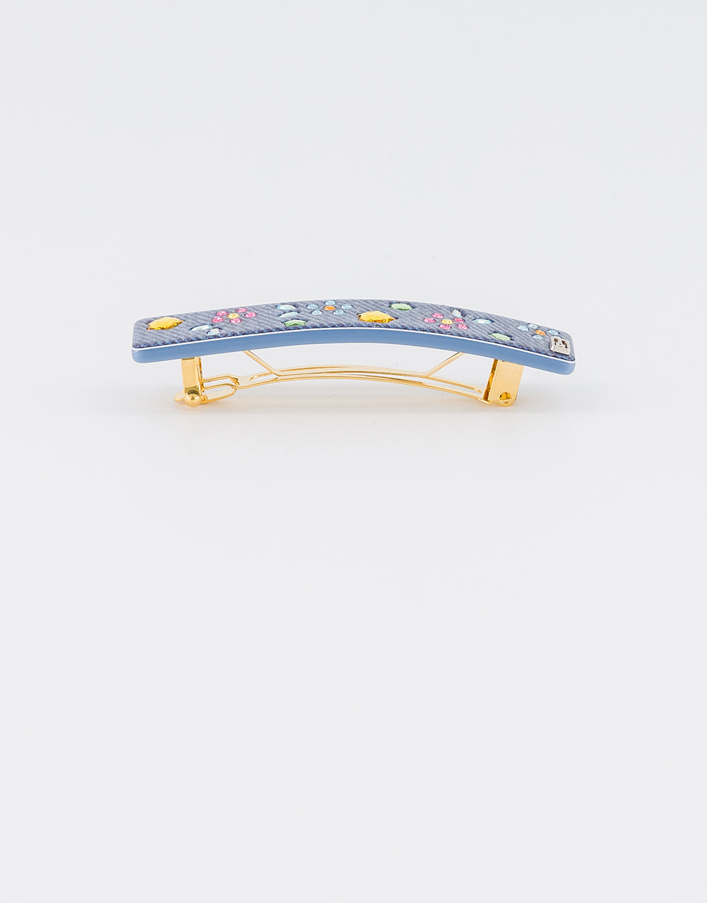 ALEXANDRE DE PARIS Swarovski Colored Crystal Acetate Barrette