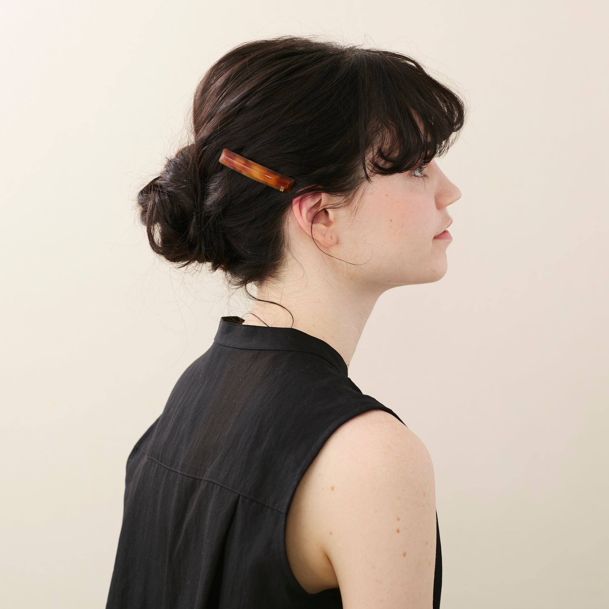 ALEXANDRE DE PARIS Acetate Barrette