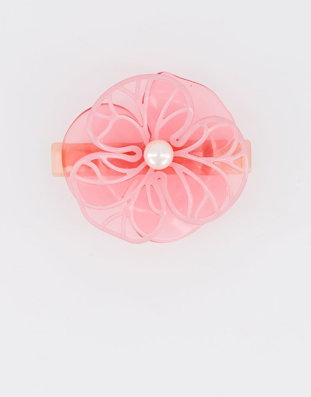 ALEXANDRE DE PARIS Boheme camelia acetate hair barette