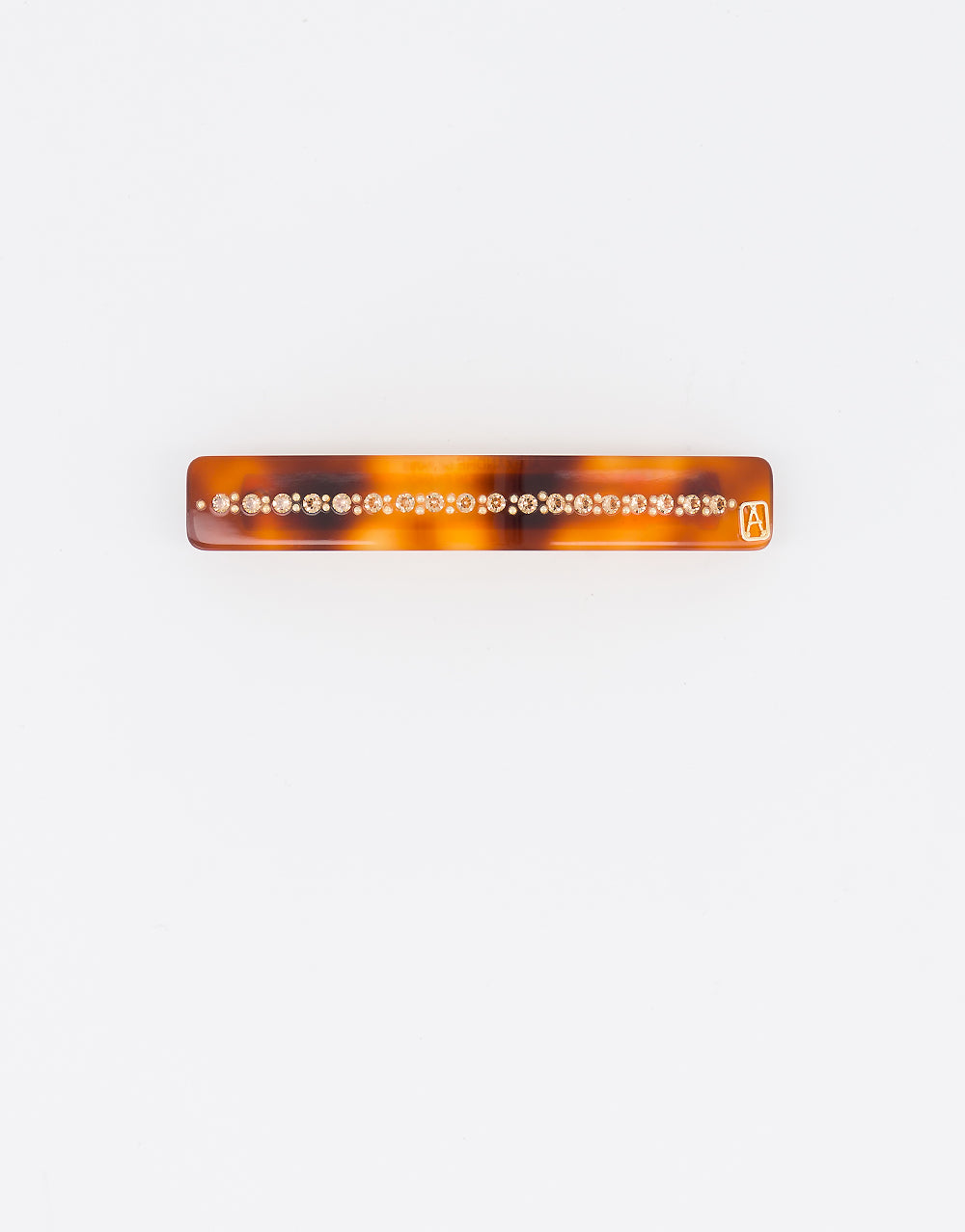 ALEXANDRE DE PARIS Tuileries Strass Acetate Barrette