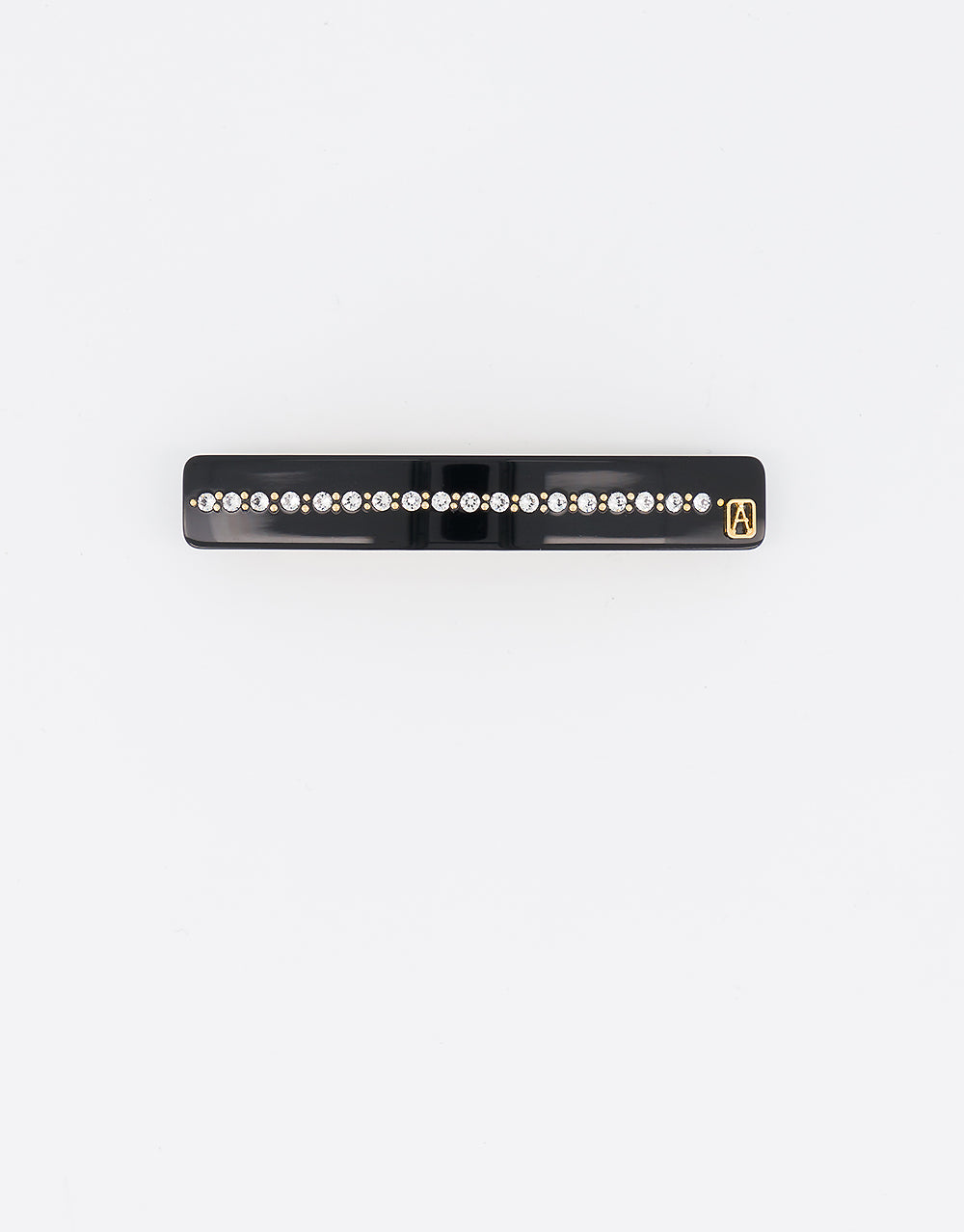 ALEXANDRE DE PARIS Tuileries Strass Acetate Barrette