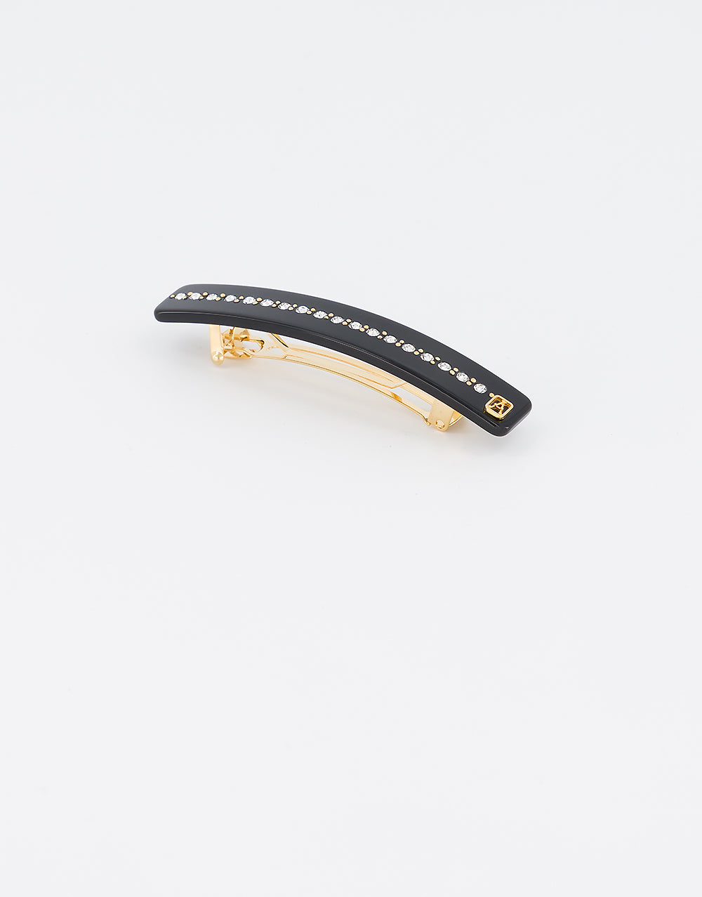ALEXANDRE DE PARIS Tuileries Strass Acetate Barrette