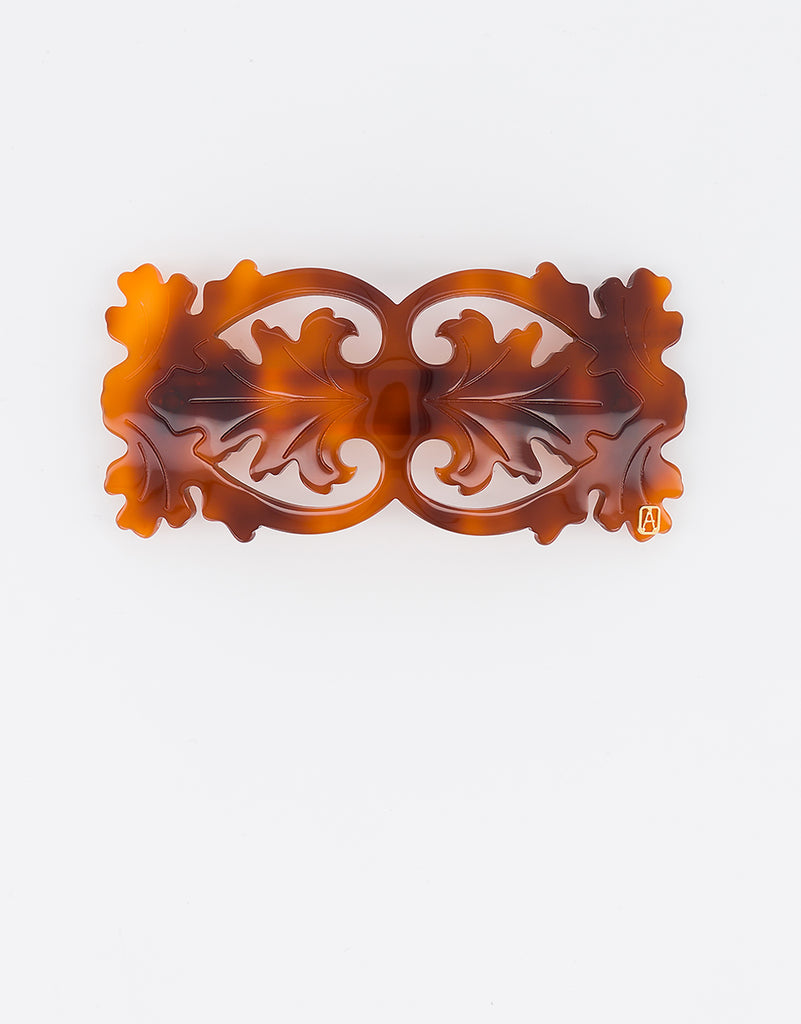 ALEXANDRE DE PARIS Baroque acetate hair barette