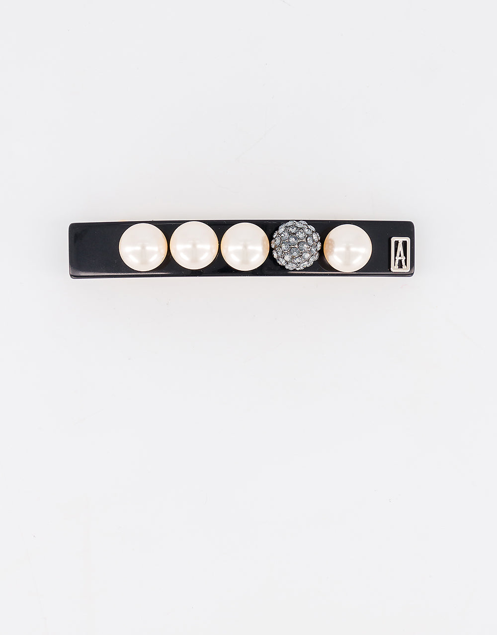ALEXANDRE DE PARIS Accord Parfait Pearls and Swarovski Acetate Barrette