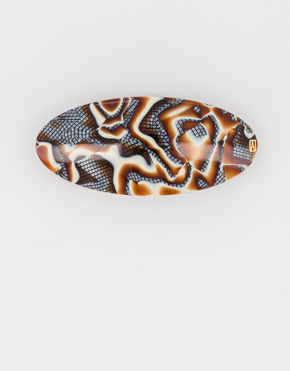 Alexandre de Paris Jungle acetate barette