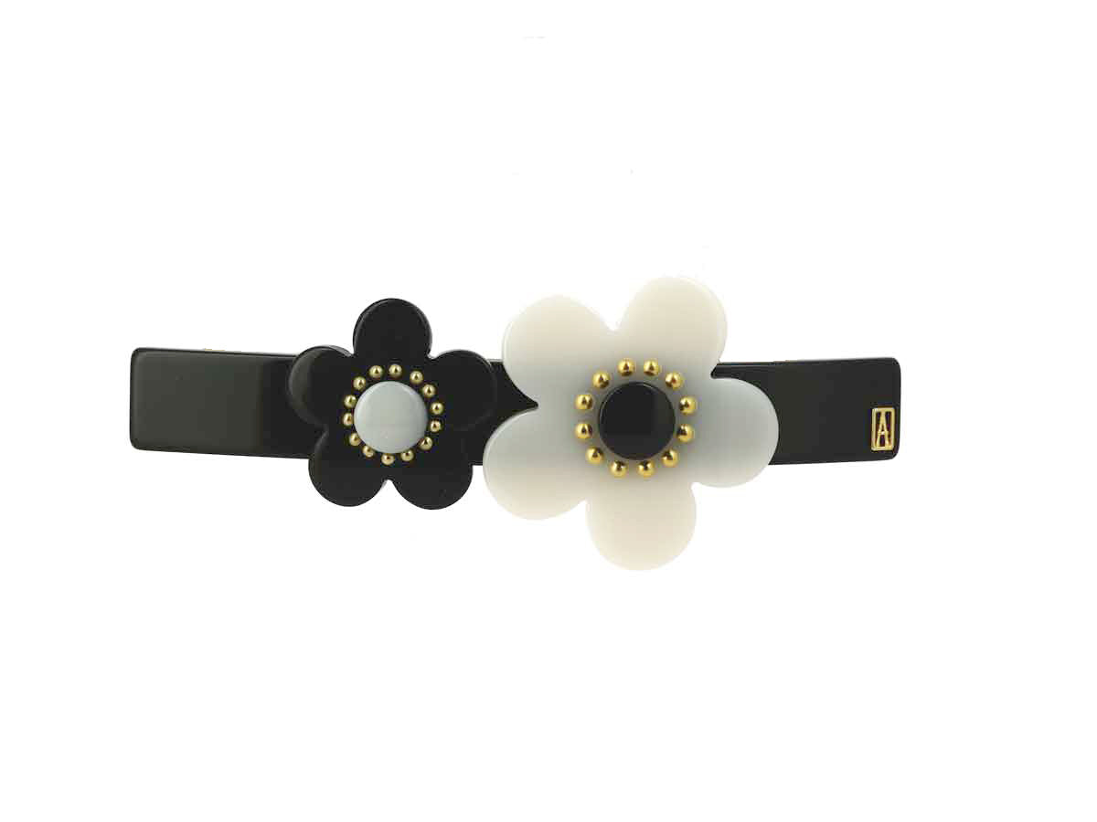 ALEXANDRE DE PARIS Acetate Flower Barrette