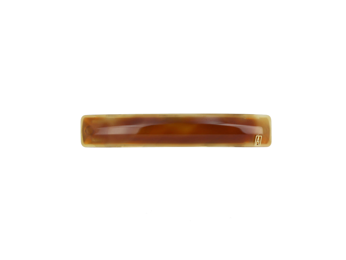 ALEXANDRE DE PARIS Acetate brown Barrette