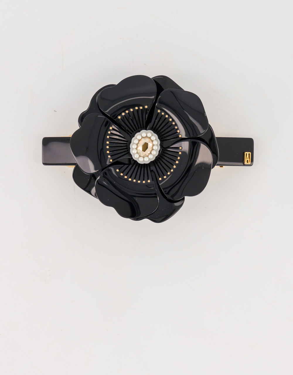 Alexandre de Paris Eglantine Camelia barette