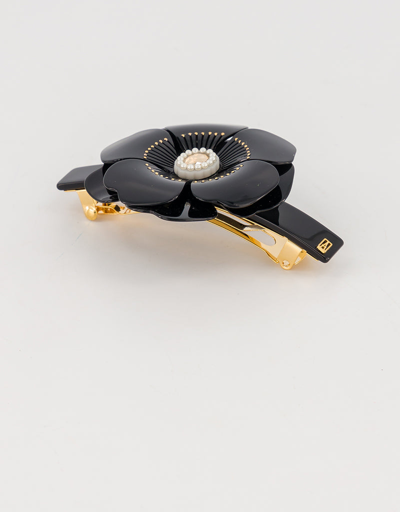 Alexandre de Paris Eglantine Camelia barette