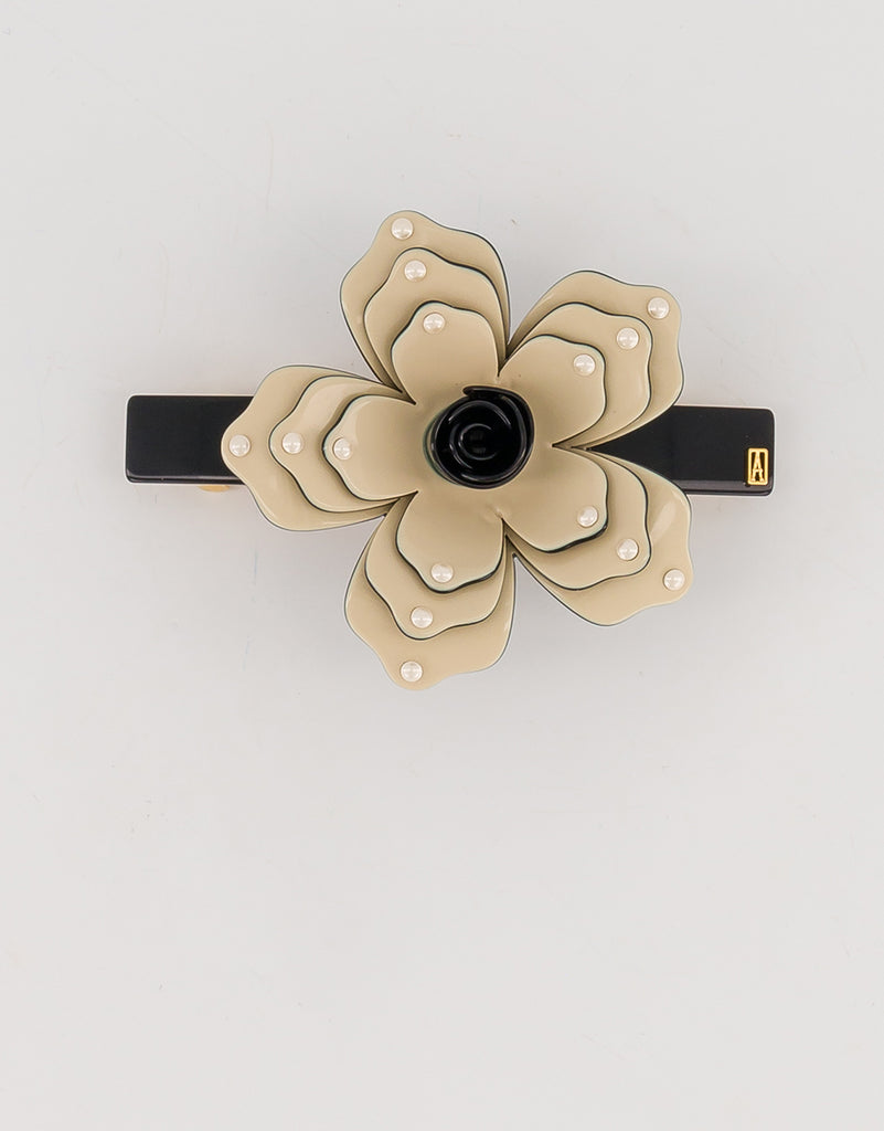 ALEXANDRE DE PARIS Fleur barrette