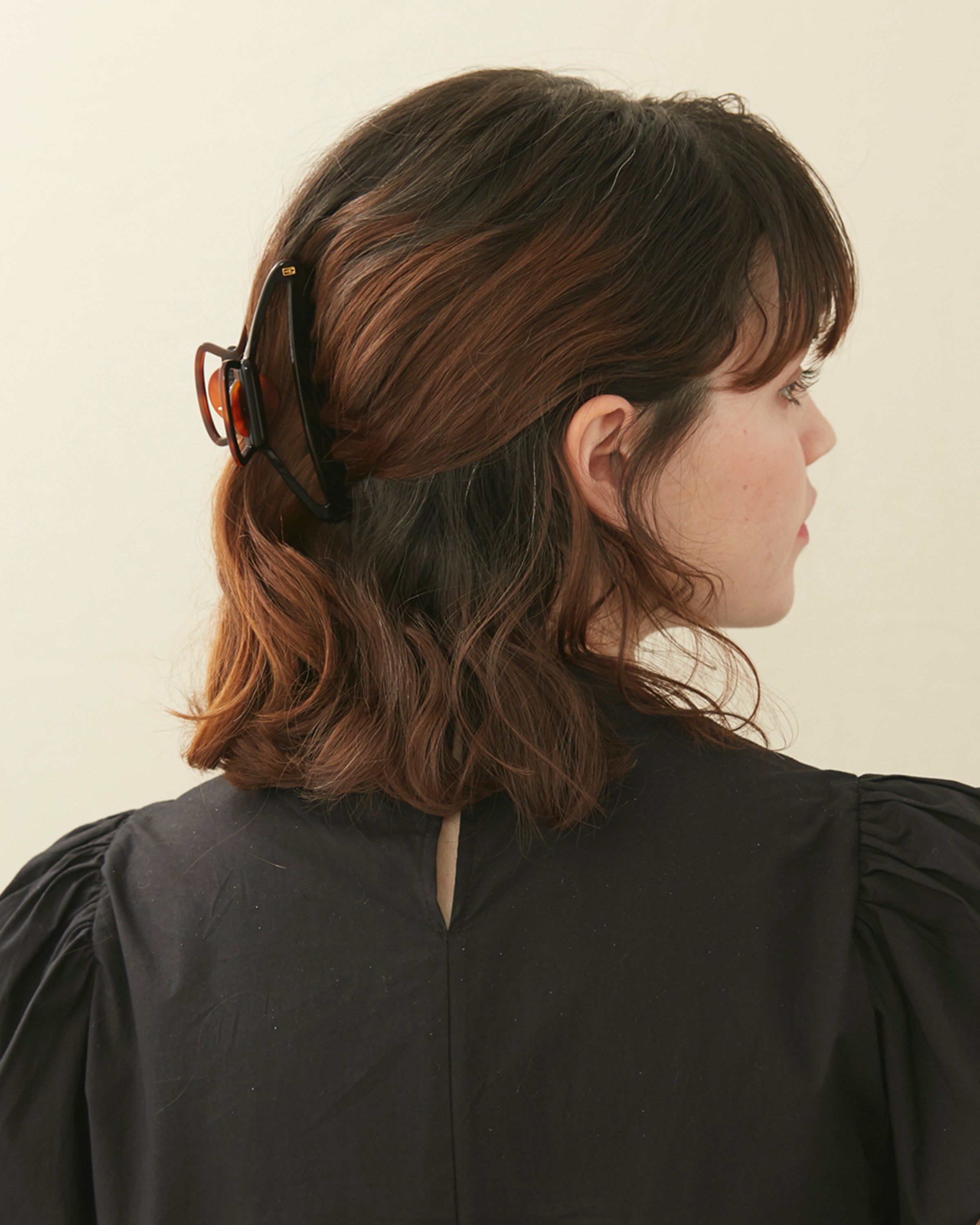 ALEXANDRE DE PARIS Molitor Large Acetate Hair Clip