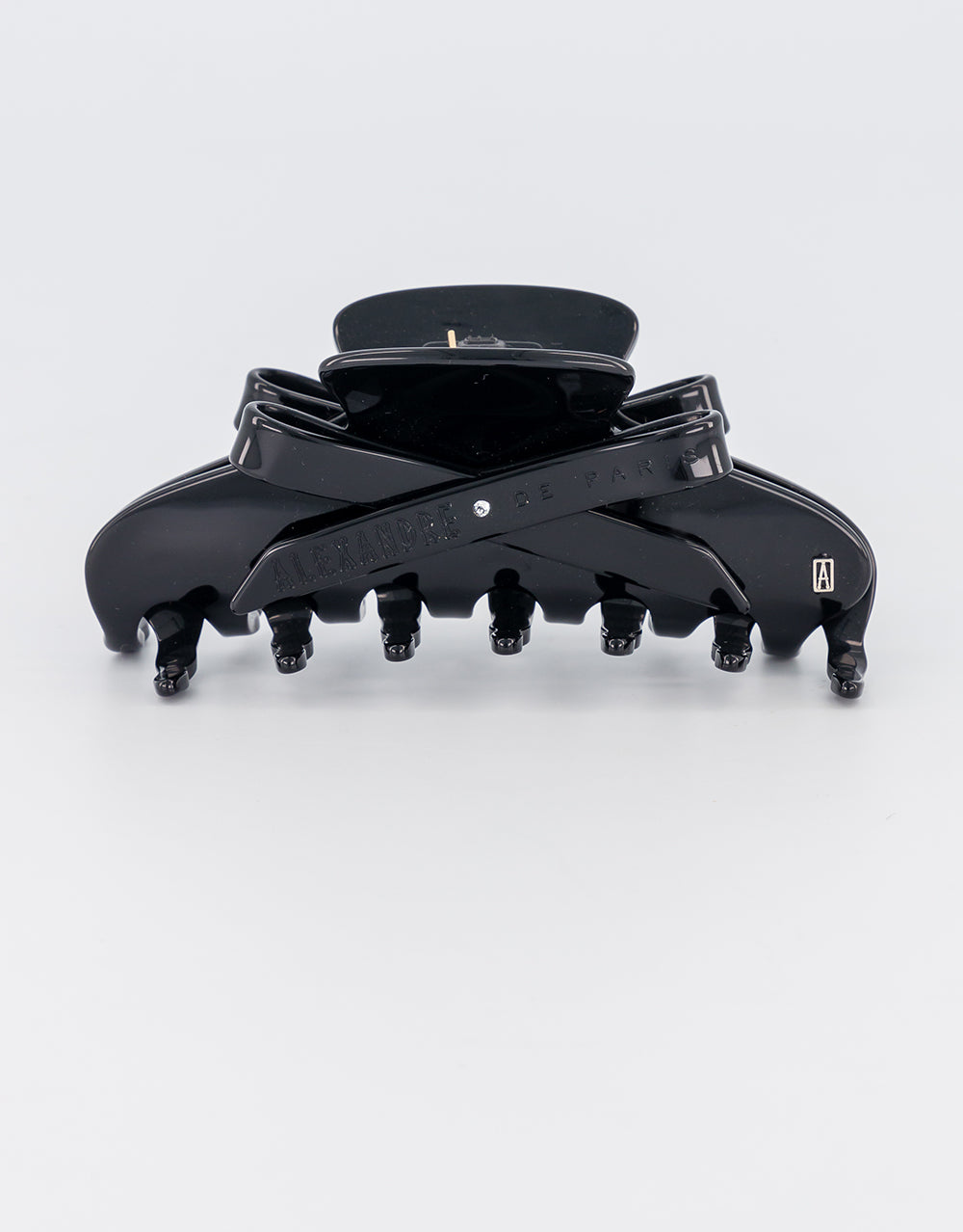 ALEXANDRE DE PARIS branded large acetate hair clip