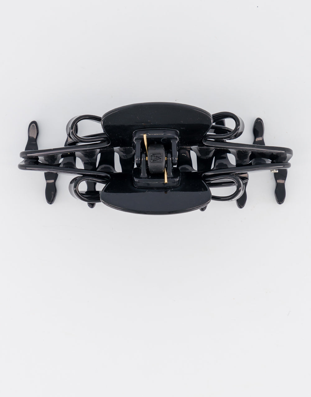 ALEXANDRE DE PARIS branded large acetate hair clip