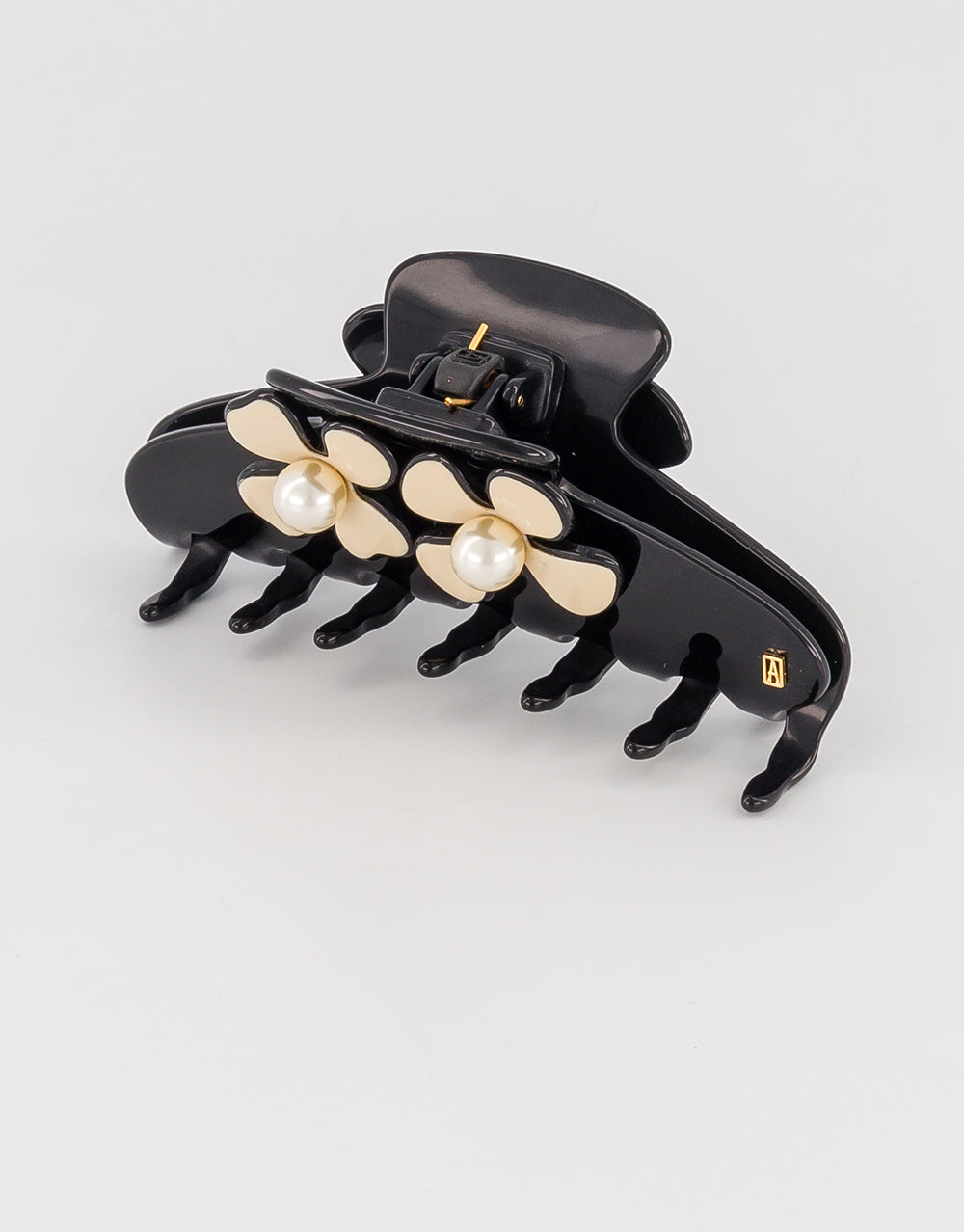 ALEXANDRE DE PARIS large Camelia hair clip