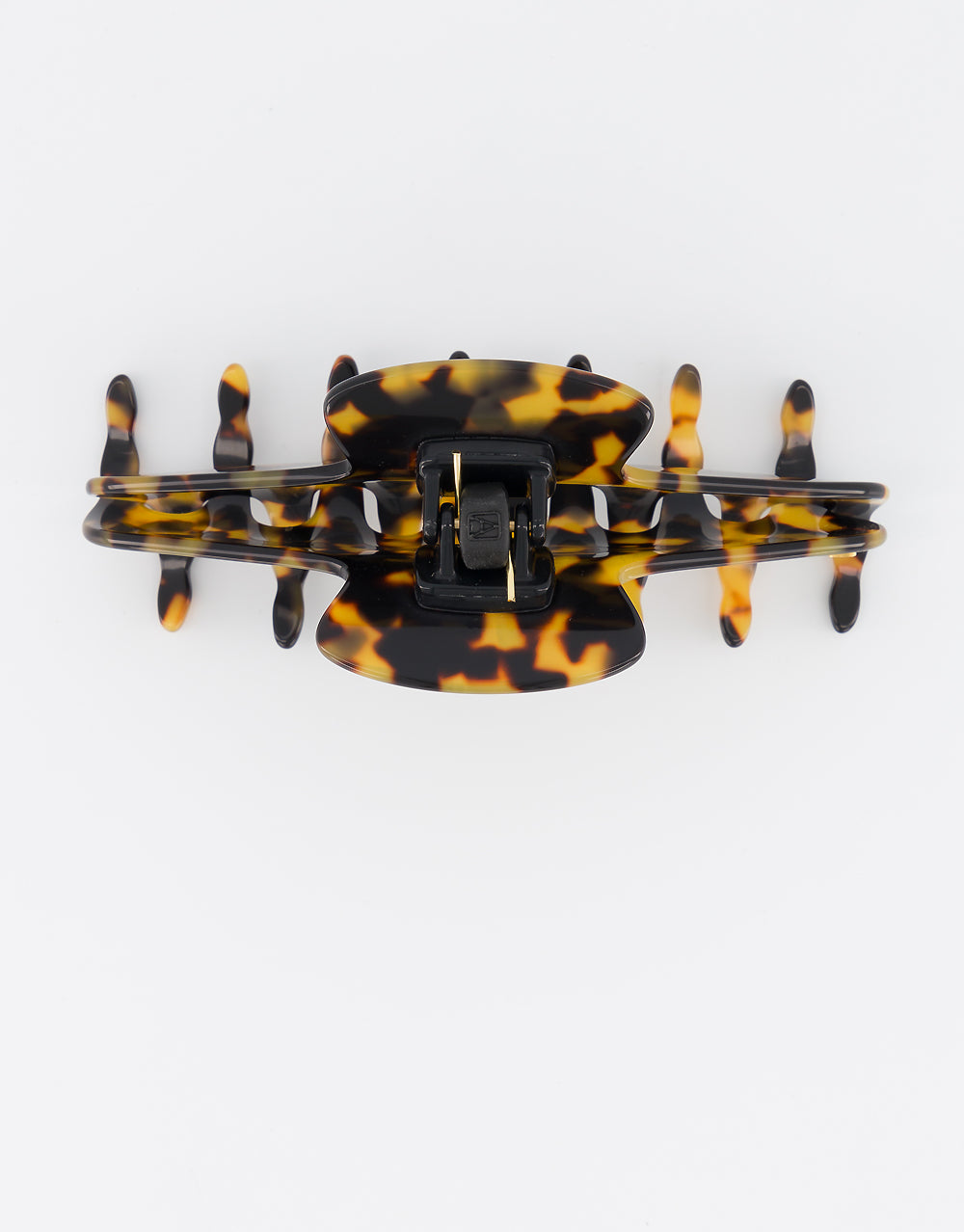 ALEXANDRE DE PARIS Large Saint Germain Tortoiseshell Acetate Hair Clip