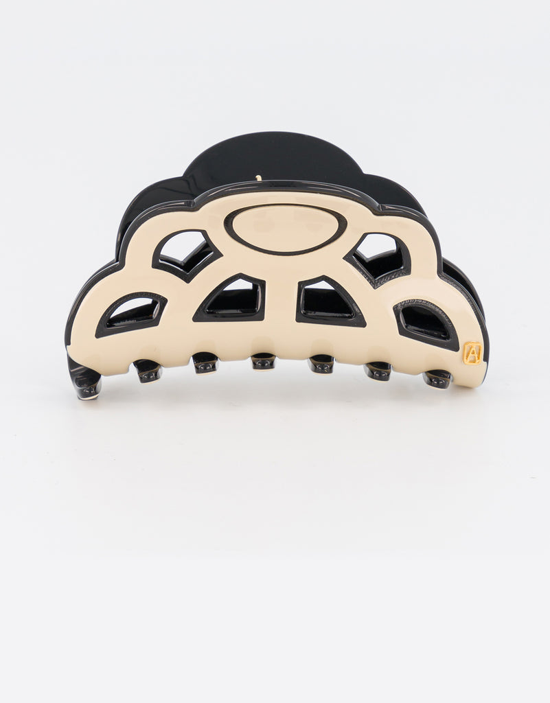 ALEXANDRE DE PARIS Rue de la Paix Medium Acetate Hair Clip