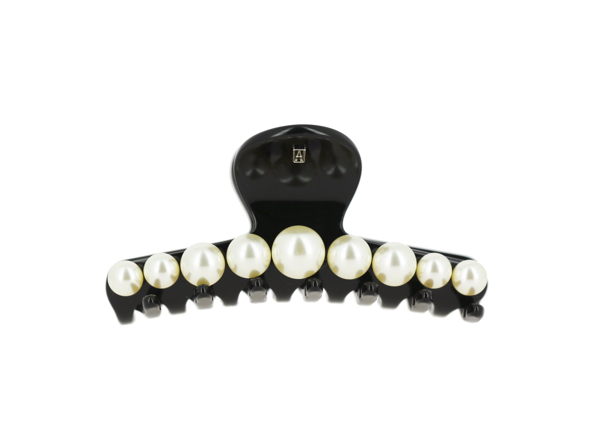 ALEXANDRE DE PARIS Acetate and Swarovski Pearls Hair Clip