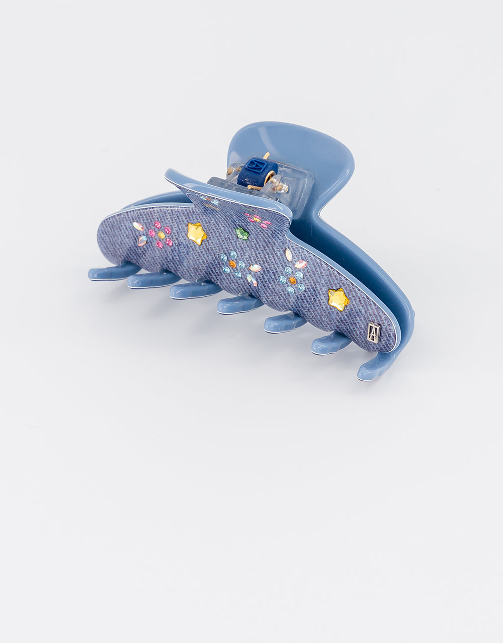 ALEXANDRE DE PARIS Swarovski Colored Crystal Acetate Jaw Clip