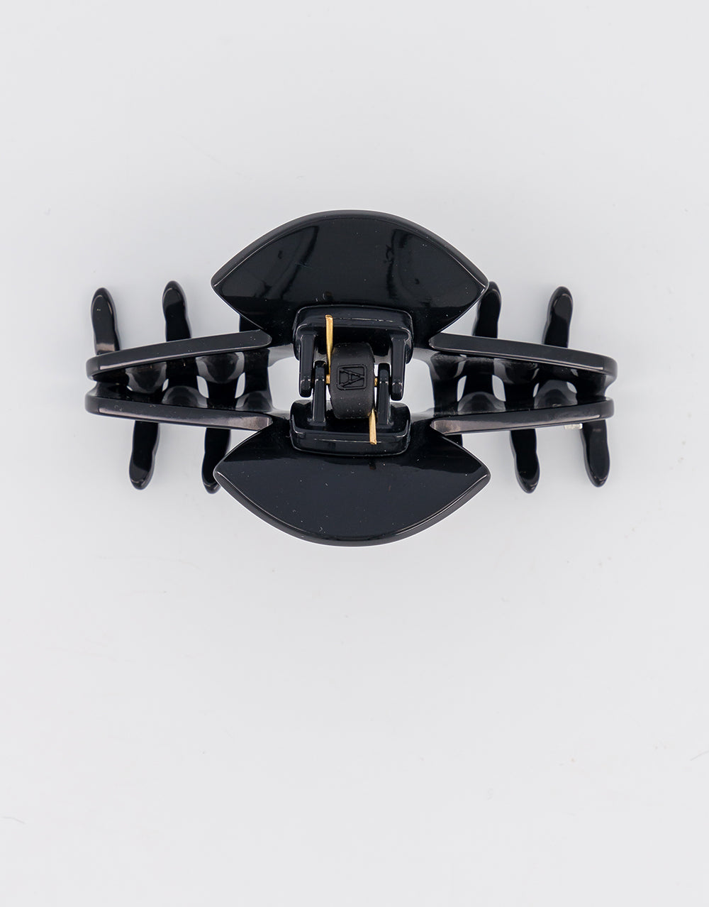 ALEXANDRE DE PARIS Pont Neuf Medium Acetate and Pearl Hair Clip