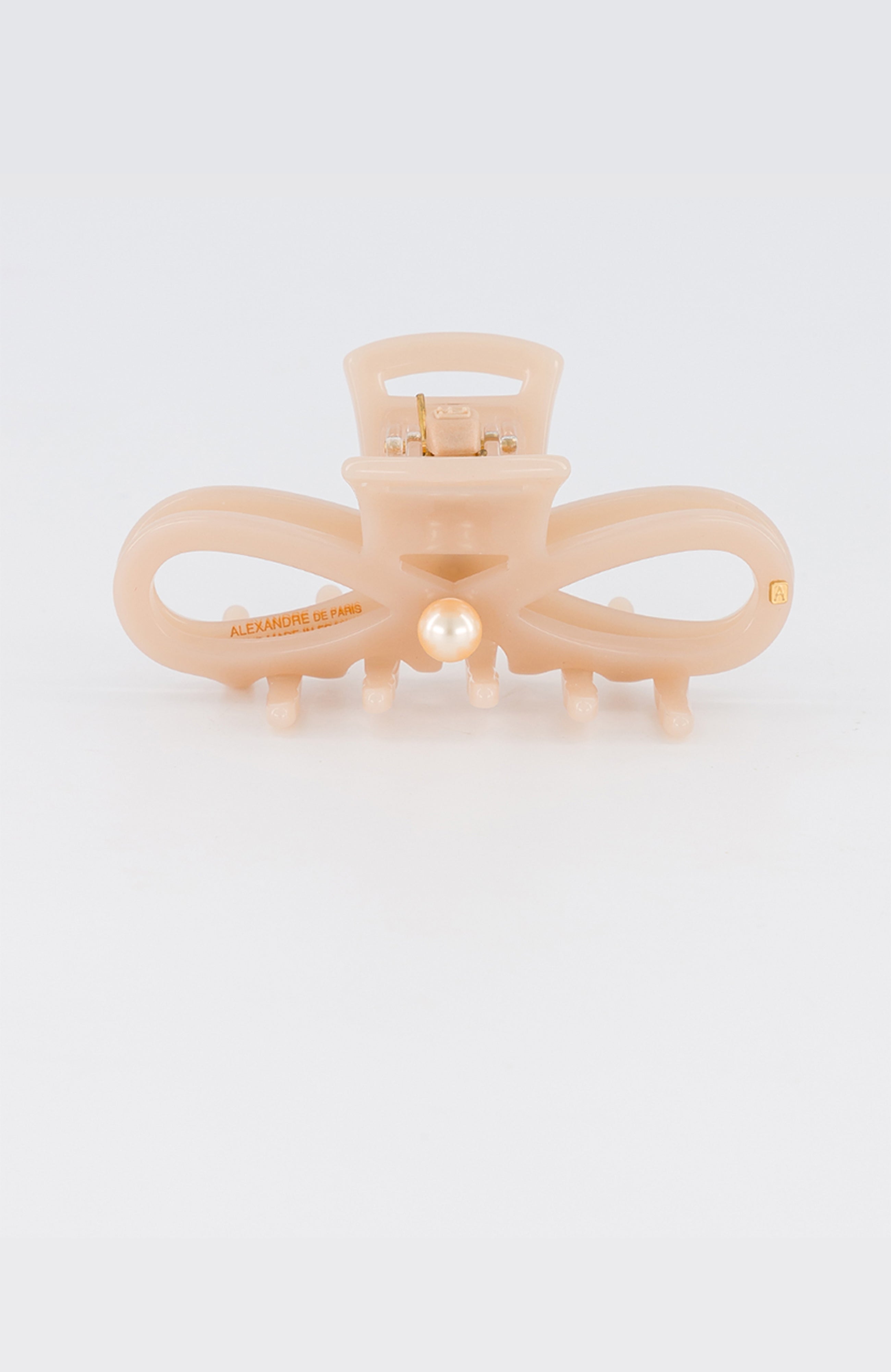 ALEXANDRE DE PARIS Esprit acetate and pearl hair clip