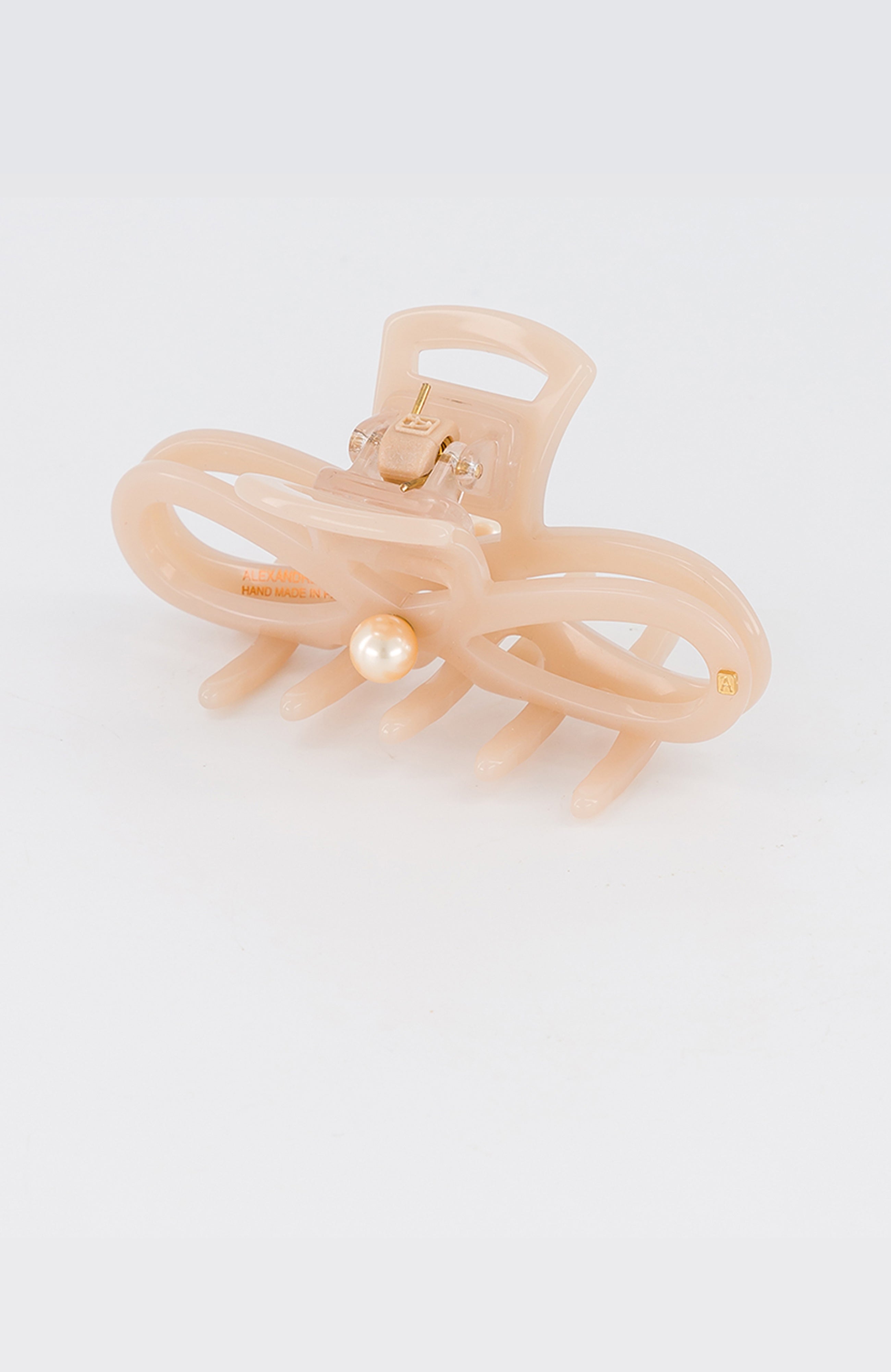 ALEXANDRE DE PARIS Esprit acetate and pearl hair clip