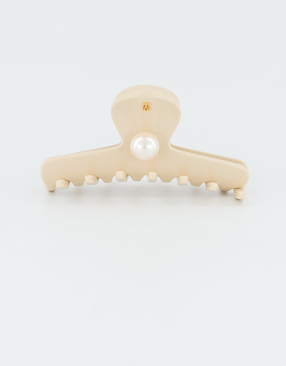 ALEXANDRE DE PARIS Blanche Acetate and Pearl Hair Claw Clip
