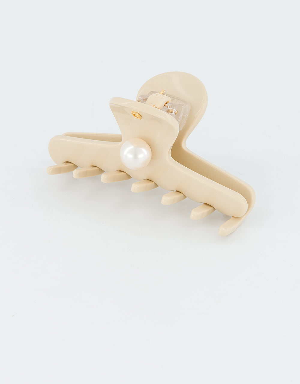 ALEXANDRE DE PARIS Blanche Acetate and Pearl Hair Claw Clip