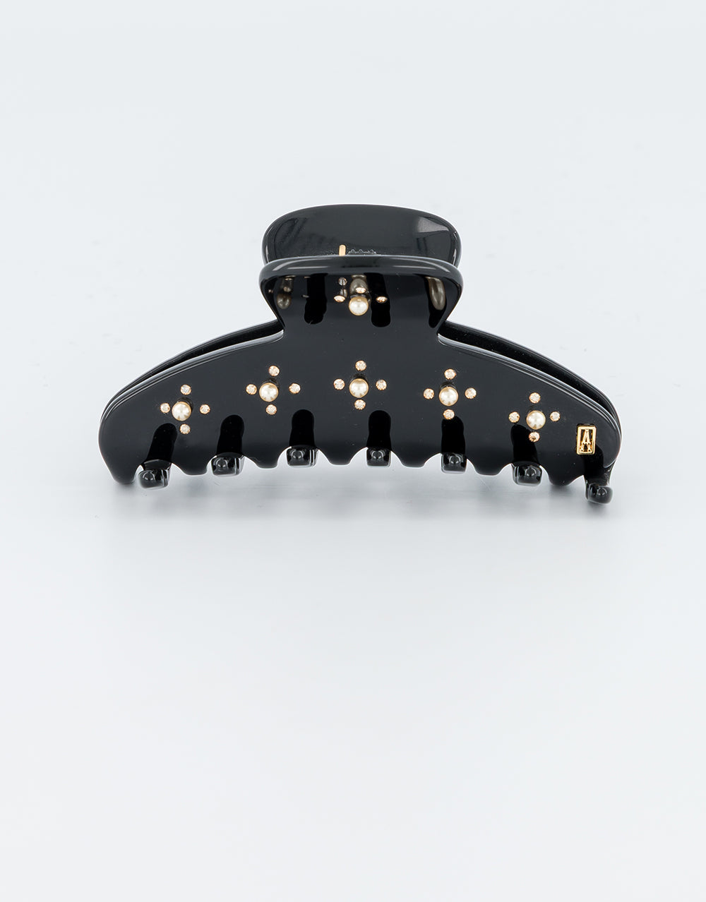 ALEXANDRE DE PARIS Seduction Acetate and Pearls Hair Claw Clip