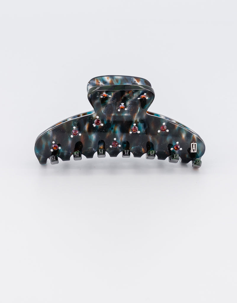 ALEXANDRE DE PARIS Swarovski Crystal Acetate Jaw Hair Clip
