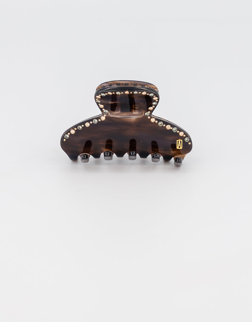 ALEXANDRE DE PARIS Futilite Crystals Small Hair Clip