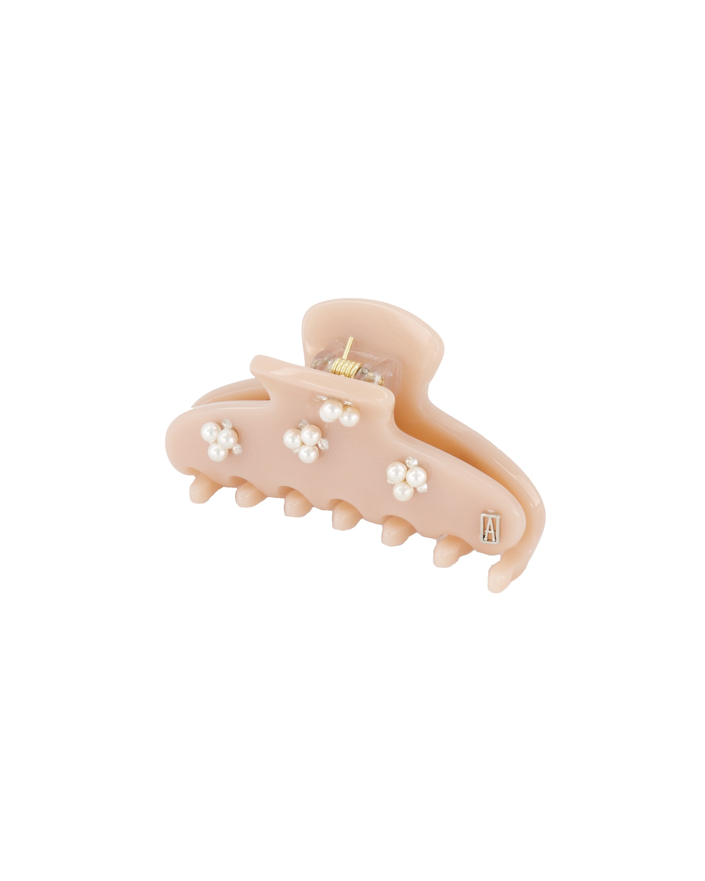 ALEXANDRE DE PARIS Belle Acetate and Pearl Hair Clip