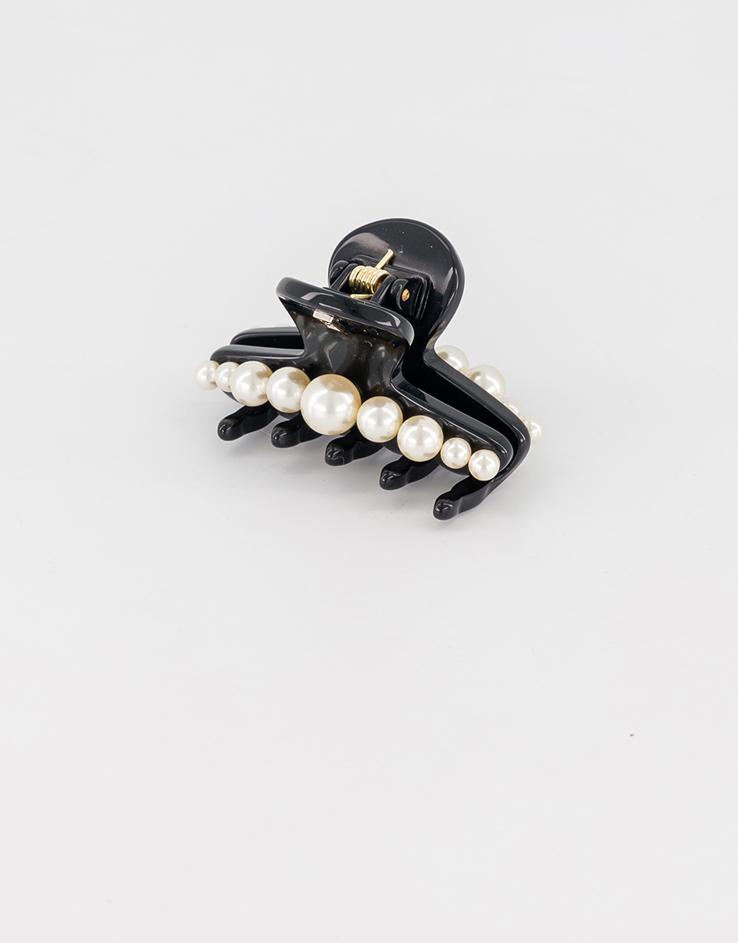 ALEXANDRE DE PARIS Pearl clip
