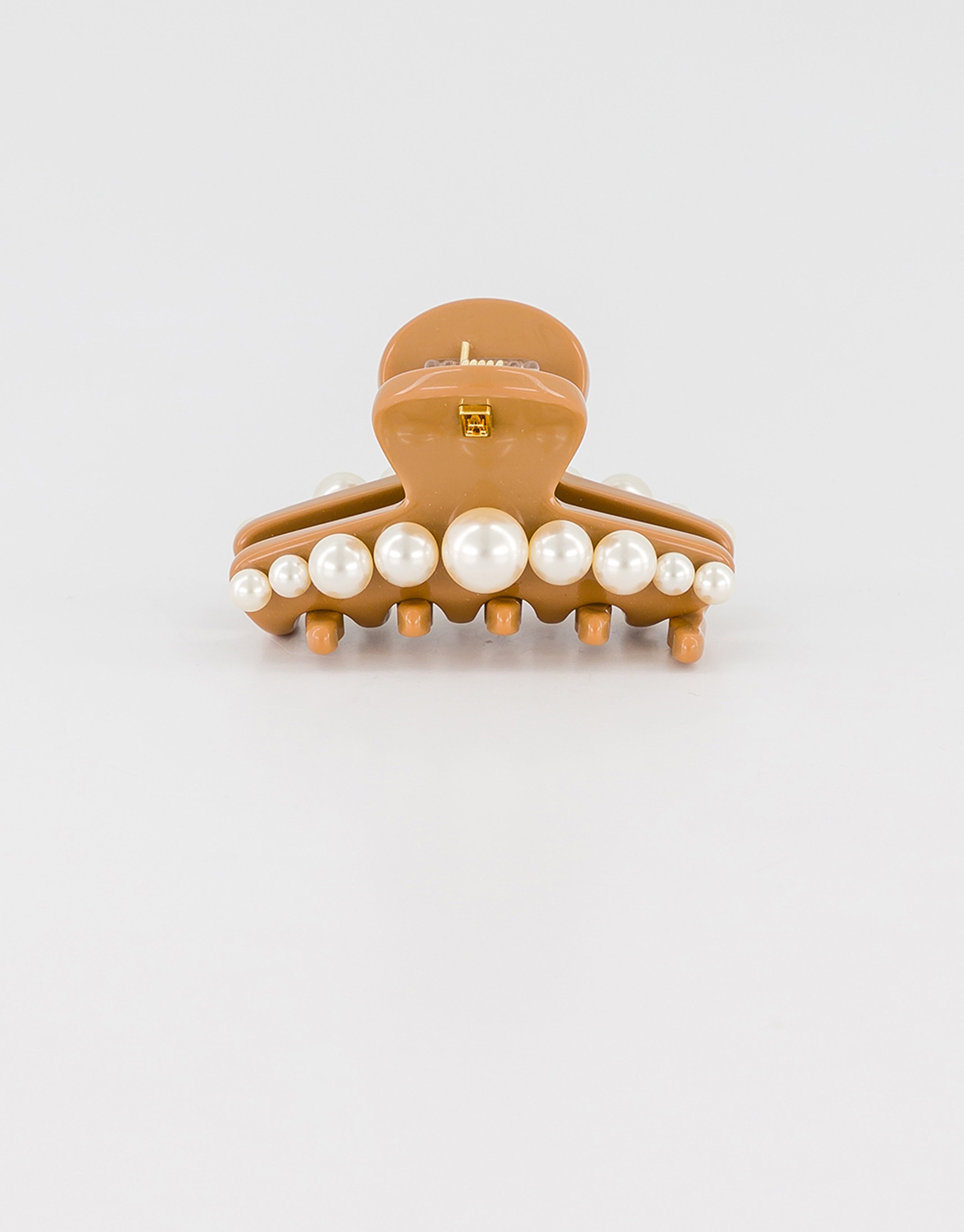 ALEXANDRE DE PARIS Pearl clip