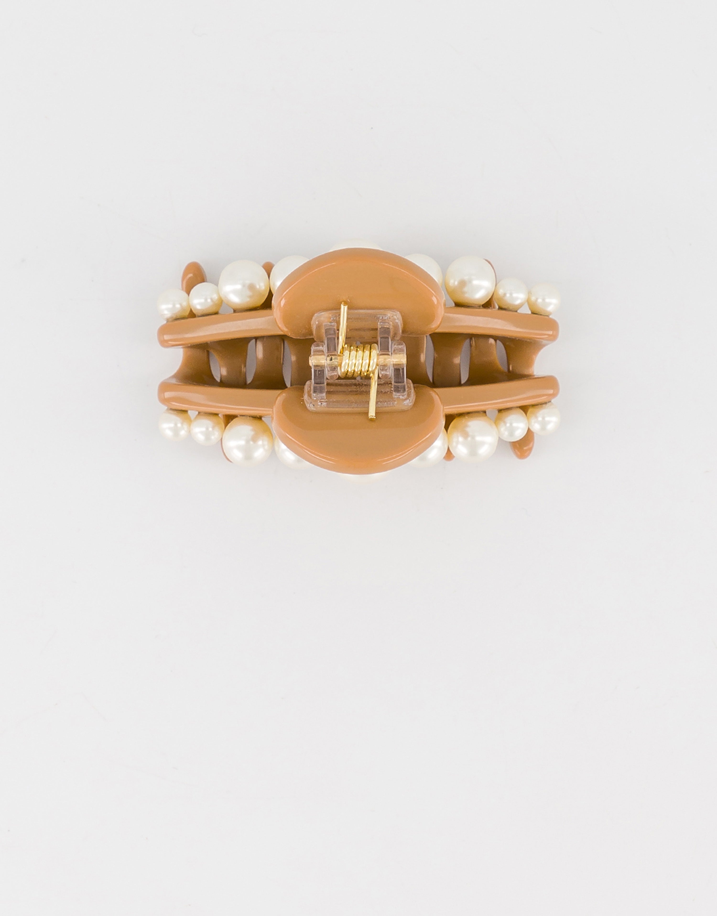 ALEXANDRE DE PARIS Pearl clip