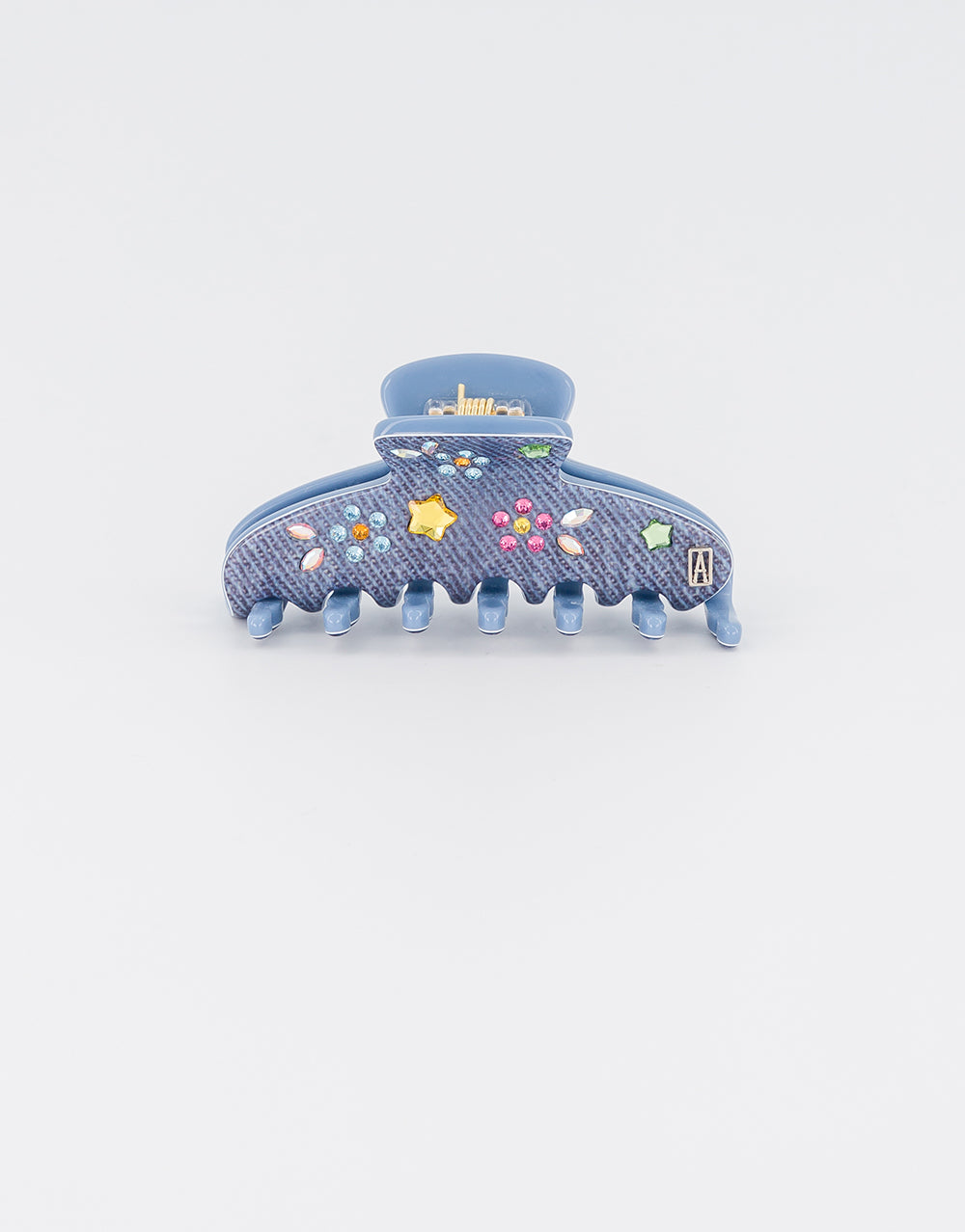 ALEXANDRE DE PARIS Swarovski Colored Crystal Acetate Jaw Clip Medium